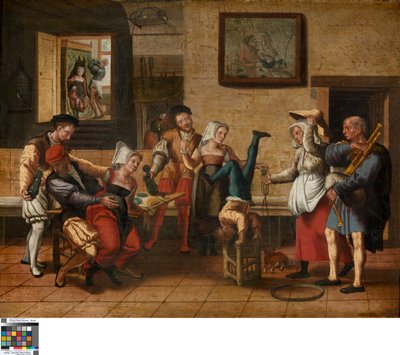 Scène de pub - Jan van Amstel