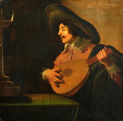Le joueur de luth - Jan van Bijlert