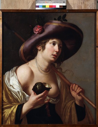 Portrait de Granida - Jan van Bijlert or Bylert