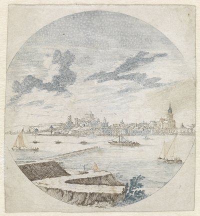 Vue de Nimègue depuis le nord - Jan van Call (I)