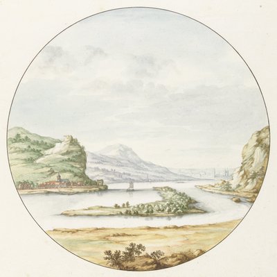 Vue sur le Rhin à Hammerstein - Jan van Call (I)