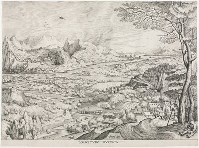 Les Grands Paysages : Solicitudo Rustica - Jan van Doetechum