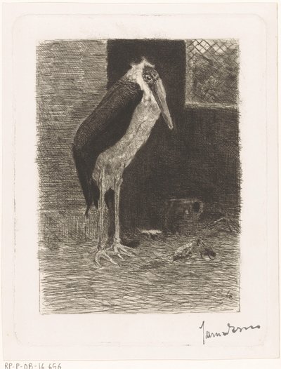 Marabout - Jan van Essen (signed by artist)