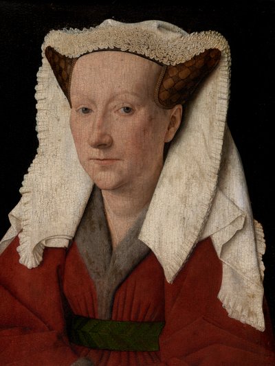 Portrait de Margareta van Eyck (détail) - Jan van Eyck