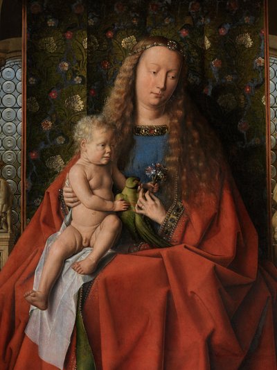 (détail) de la Vierge et l