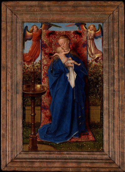 Madone et enfant à la fontaine - Jan van Eyck
