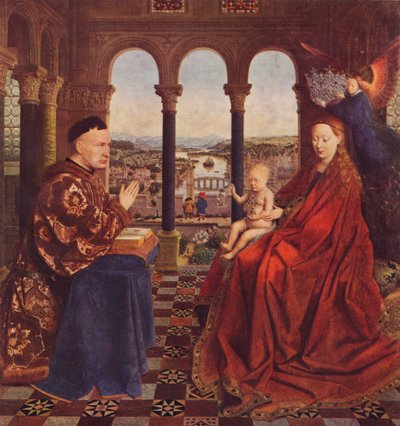 Madone du Chancelier Rolin - Jan van Eyck