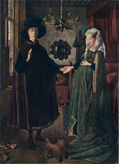 Le Portrait des Arnolfini, 1434, 1904 - Jan van Eyck
