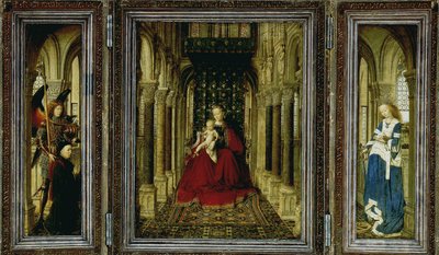 Le Retable de Dresde Triptyque, 1437 - Jan van Eyck