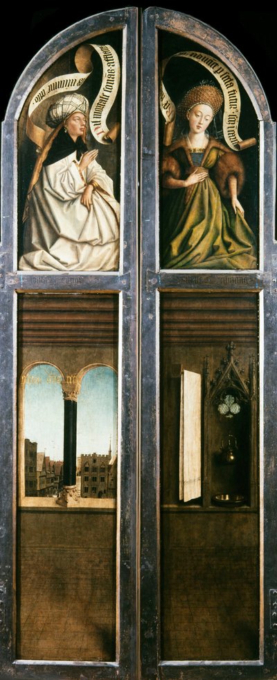 Le Retable de Gand. Adoration de l