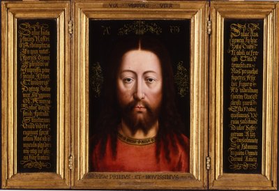 Triptyque : Christ comme Salvator Mundi - Jan van Eyck