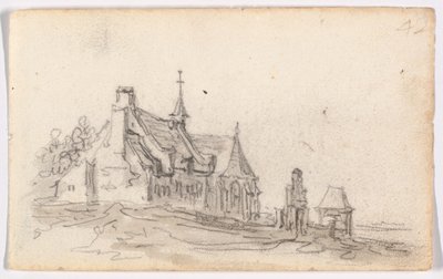 Maison des lépreux à Clèves - Jan van Goyen