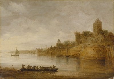 Les remparts médiévaux de Nimègue - Jan van Goyen