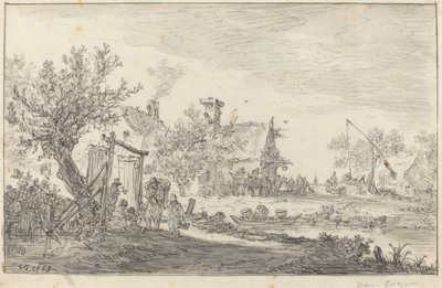 Auberge de bord de route - Jan van Goyen