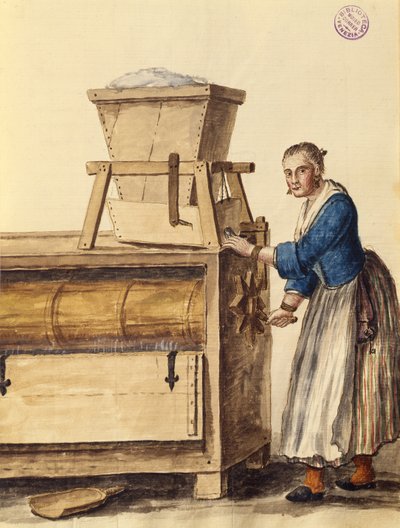 Tamiser la farine - Jan van Grevenbroeck