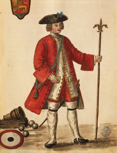 Bombista des navires vénitiens - Jan van Grevenbroeck