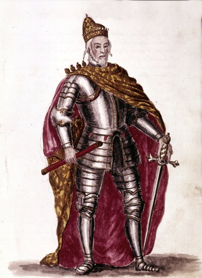 Doge Sebastiano Venier (1577 - 1578). Dessin à l