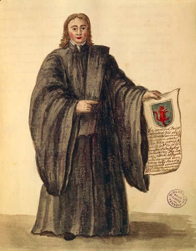 Grand Chancelier de la ville de Chioggia, Gli Abiti de Veneziani - Jan van Grevenbroeck