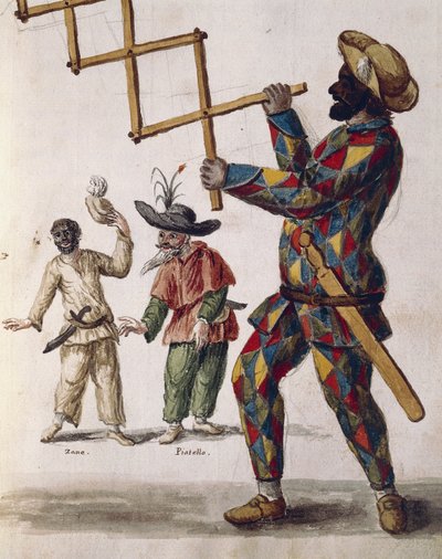 Arlequin, personnage de la Commedia dell