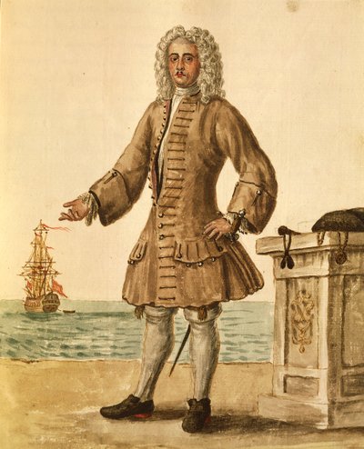 Capitaine de navire de la République vénitienne, Gli Abiti de Veneziani - Jan van Grevenbroeck
