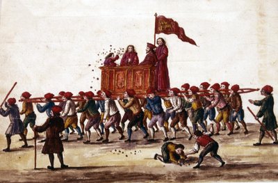 Fêtes vénitiennes. Le prince qui vient d