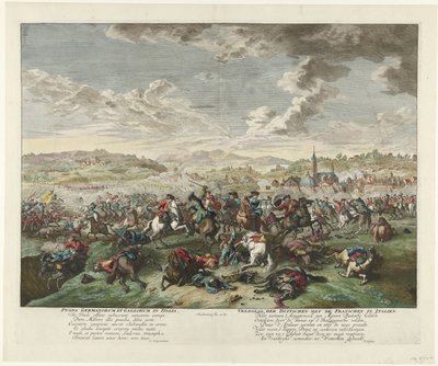 Combat de cavaliers en Italie du Nord, ca. 1702-1703 - Jan van Huchtenburg