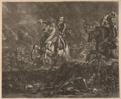 Un général à cheval (Charles de Lorraine) - Jan van Huchtenburgh