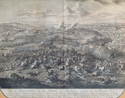 La bataille de Höchstädt le 13 août 1704 - Jan van Huchtenburgh