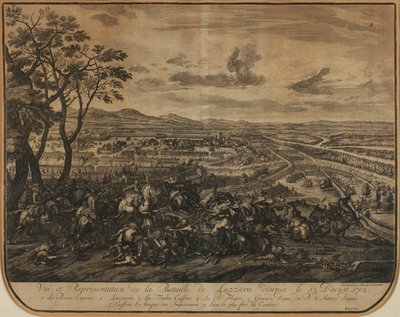 La bataille de Luzzara - Jan van Huchtenburgh