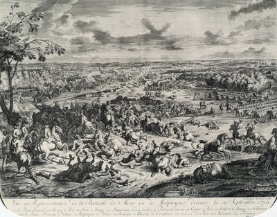 La bataille de Malplaquet le 11 septembre 1709 - Jan van Huchtenburgh