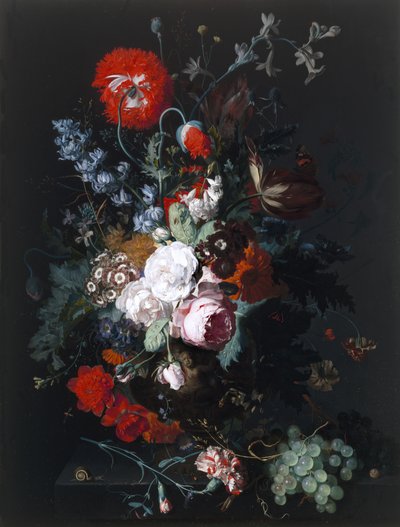 Nature morte de fleurs et de fruits, vers 1715 - Jan van Huysum