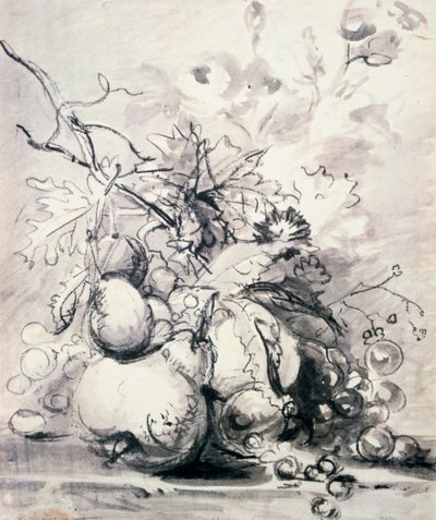 Nature morte de fruits, 1700 - 1749 - Jan van Huysum