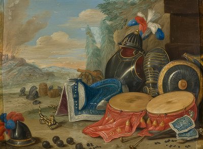 Symboles de la guerre - Jan van Kessel the Elder