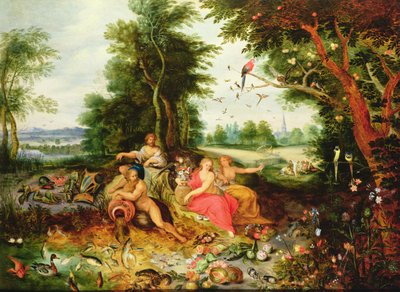 Les Quatre Éléments - Jan van Kessel the Elder