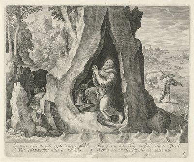 Saint Johannicius de Bithynie en ermite - Jan van Londerseel
