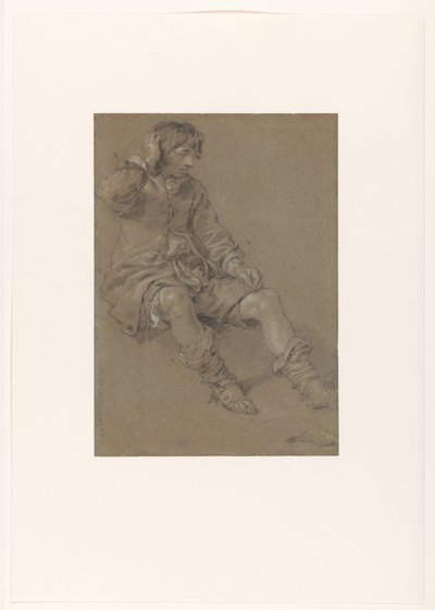 Garçon assis - Jan van  Noordt