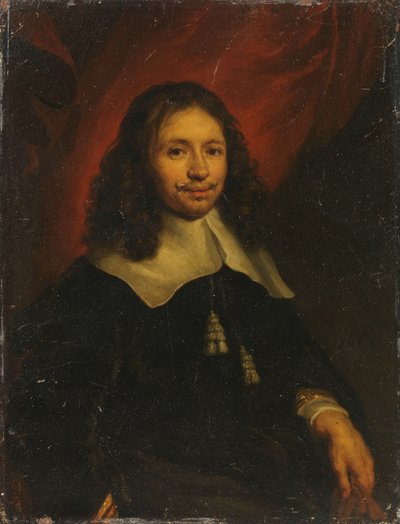 Portrait de Dionijs Wijnands, marchand à Amsterdam - Jan van  Noordt
