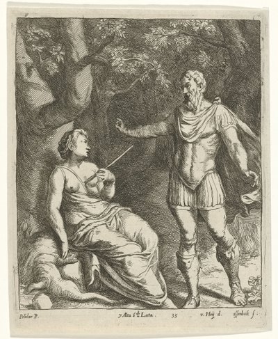 Céphale et Procris - Jan van Ossenbeeck