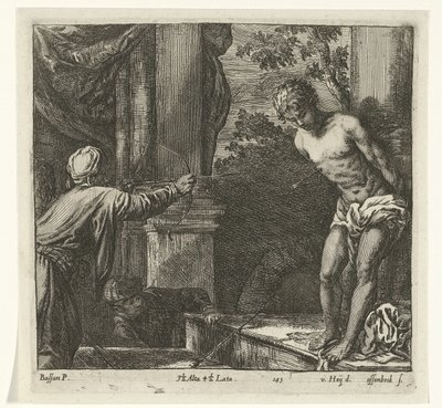 Martyre de Saint Sébastien - Jan van Ossenbeeck