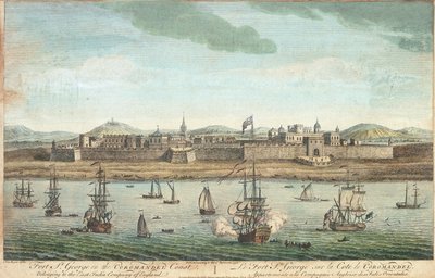 Fort Saint George sur la côte de Coromandel - Jan van Ryne