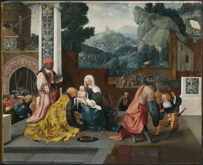 Adoration des mages, c.1519 - Jan van Scorel