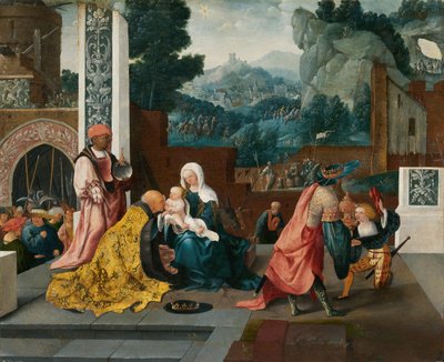Adoration des Mages, vers 1519 - Jan van Scorel