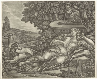 Diane endormie - Jan van Somer (possibly)