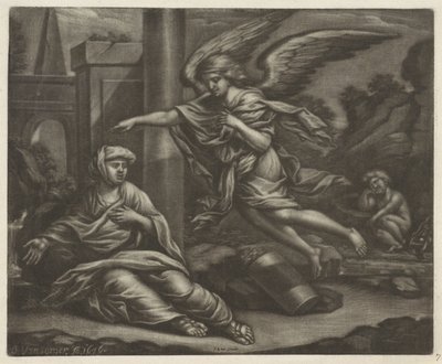 Agar et Ismaël dans le désert - Jan van Somer