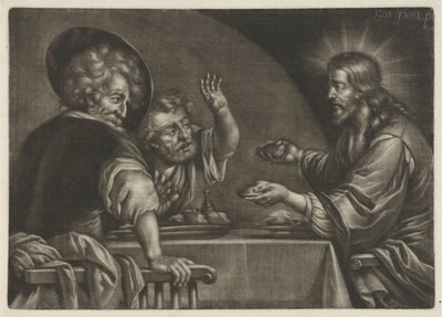 Repas à Emmaüs - Jan van Somer