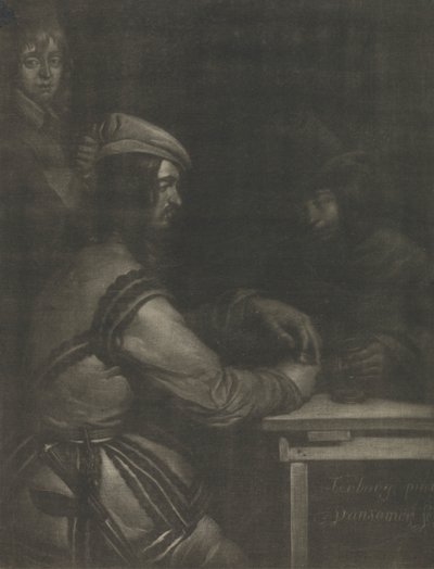 Scène dans une auberge - Jan van Somer