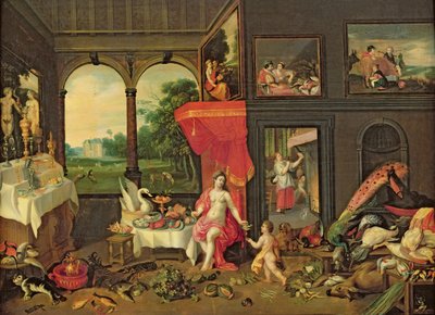 Allégorie du goût - Jan van and Balen, Hendrik van Kessel