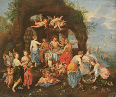 Le Festin des Dieux - Jan van and Balen, Hendrik van Kessel