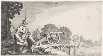 Soldats près d