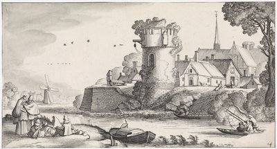 Tour de guet au bord d